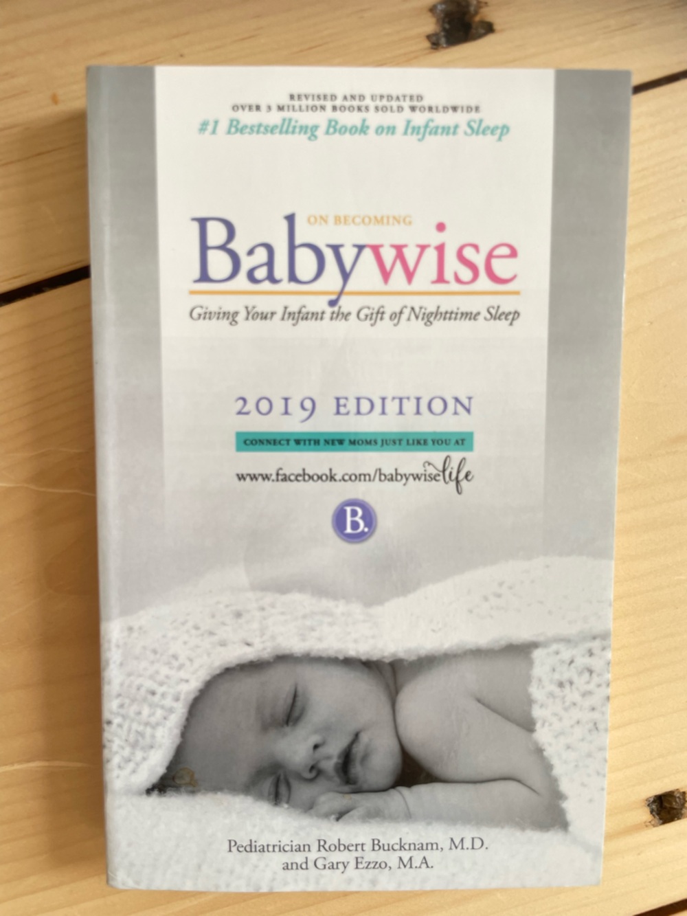 BabyWise 2019 Edition Sleep Guide Book - White & Gray Cover